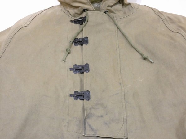 画像4: 40s WW2 US ARMY WET WEATHER PARKA (4)