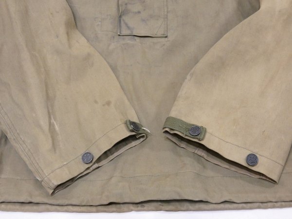 画像9: 40s WW2 US ARMY WET WEATHER PARKA (9)