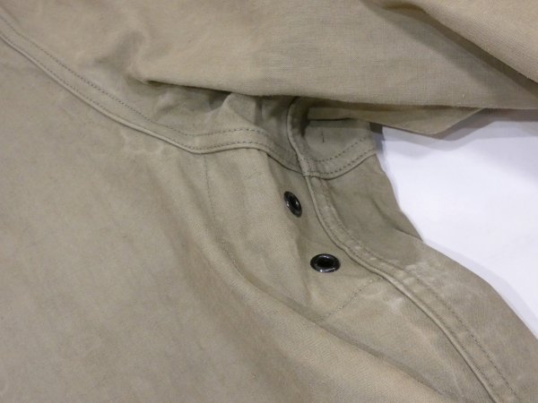 画像7: 40s WW2 US ARMY WET WEATHER PARKA (7)