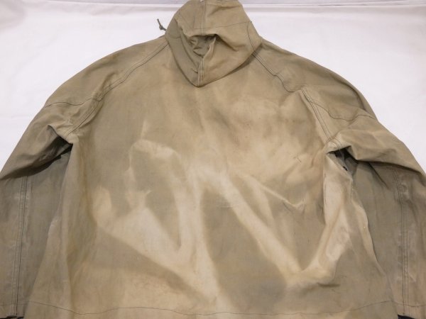 画像11: 40s WW2 US ARMY WET WEATHER PARKA (11)