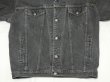 画像5: 80s 90s GAP YARN DYED BLACK DENIM JACKET GJ MADE IN USA (5)