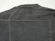 画像8: 80s 90s GAP YARN DYED BLACK DENIM JACKET GJ MADE IN USA (8)