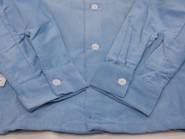 画像9: 50s Hampton CORDUROY LOOP COLLAR SHIRT DEAD STOCK (9)