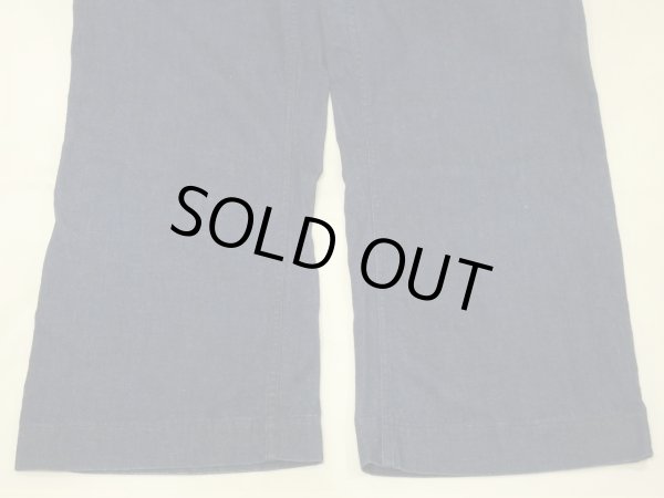 画像8: 50s 60s US NAVY USN DENIM UTILITY TROUSERS PANTS (8)