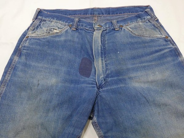 画像4: 50s 60s BLUE BELL DENIM PAINTER WORK PANTS (4)