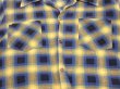 画像5: 〜 70s Galaxie OMBRE SHADOW PLAID  PRINT FLANNEL SHIRT (5)