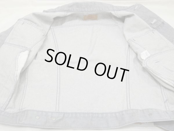 画像9: 80s Levi's 70506-0257 YARN DYED GRAY DENIM JACKET GJ MADE IN USA (9)