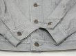 画像7: 80s Levi's 70506-0257 YARN DYED GRAY DENIM JACKET GJ MADE IN USA (7)