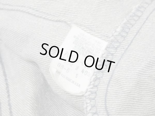 画像10: 80s Levi's 70506-0257 YARN DYED GRAY DENIM JACKET GJ MADE IN USA (10)