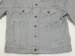 画像5: 80s Levi's 70506-0257 YARN DYED GRAY DENIM JACKET GJ MADE IN USA (5)