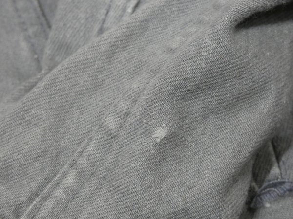 画像8: 80s Levi's 70506-0257 YARN DYED GRAY DENIM JACKET GJ MADE IN USA (8)
