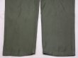 画像10: 60s '64 US ARMY OG-107 COTTON SATEEN UTILITY BAKER PANTS  (10)