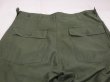 画像11: 60s '64 US ARMY OG-107 COTTON SATEEN UTILITY BAKER PANTS  (11)
