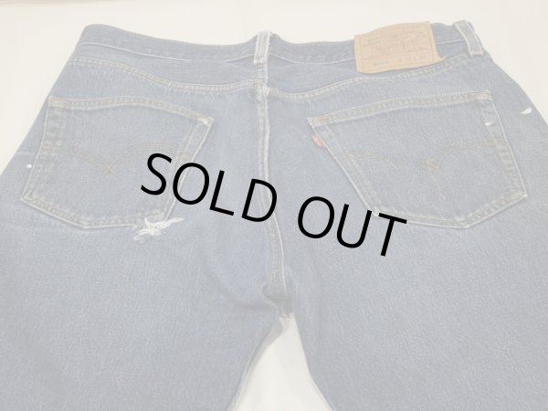 画像10: 90s Levi's 501 DENIM PANTS DISTRESSED & HUGE MADE IN USA (10)