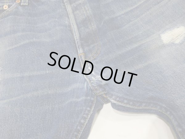 画像5: 90s Levi's 501 DENIM PANTS DISTRESSED & HUGE MADE IN USA (5)