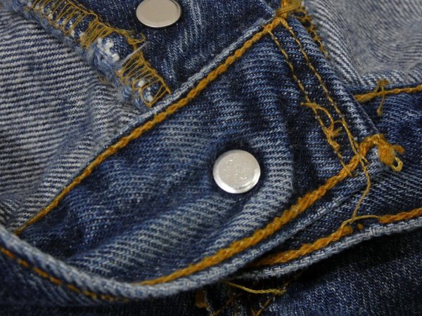 画像6: 90s Levi's 501 DENIM PANTS DISTRESSED & HUGE MADE IN USA (6)