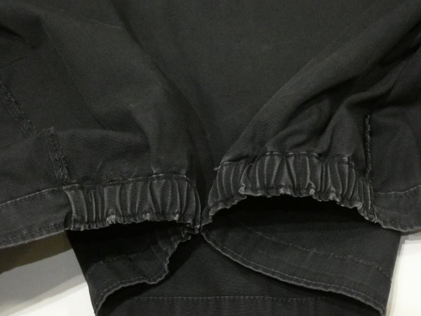 画像11: 50s 60s Sir Jac BLACK COTTON JACKET BLOUSON with VENTILATION HOLE (11)