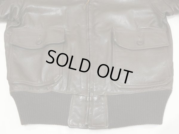 画像6: 70s US NAVY USN （USMC) G-1 FLIGHT JACKET with The MARINE Shop TAG (6)