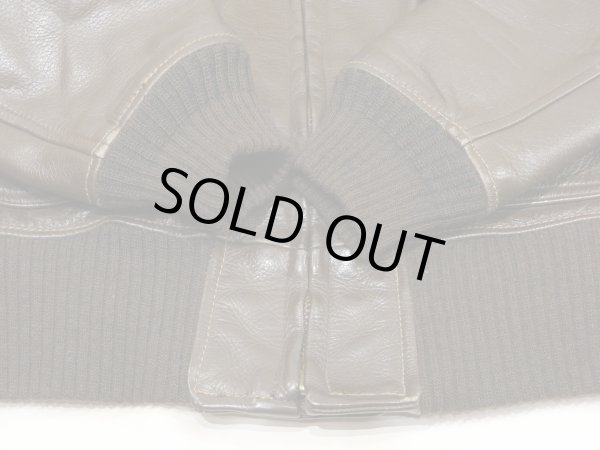 画像7: 70s US NAVY USN （USMC) G-1 FLIGHT JACKET with The MARINE Shop TAG (7)