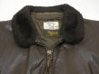画像4: 70s US NAVY USN （USMC) G-1 FLIGHT JACKET with The MARINE Shop TAG (4)