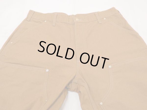 画像4: DEAD STOCK? 10s Carhartt DOUBLE KNEE DUCK PAINTER WORK PANTS BROWN (4)