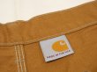 画像7: DEAD STOCK? 10s Carhartt DOUBLE KNEE DUCK PAINTER WORK PANTS BROWN (7)
