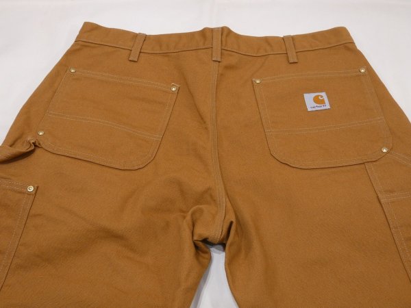 画像10: DEAD STOCK? 10s Carhartt DOUBLE KNEE DUCK PAINTER WORK PANTS BROWN (10)