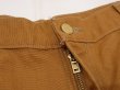 画像5: DEAD STOCK? 10s Carhartt DOUBLE KNEE DUCK PAINTER WORK PANTS BROWN (5)
