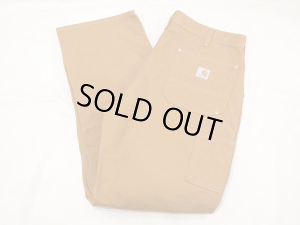 画像3: DEAD STOCK? 10s Carhartt DOUBLE KNEE DUCK PAINTER WORK PANTS BROWN (3)