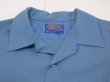 画像5: 60s Pendleton CERULEAN BLUE BOARD SHIRT (5)