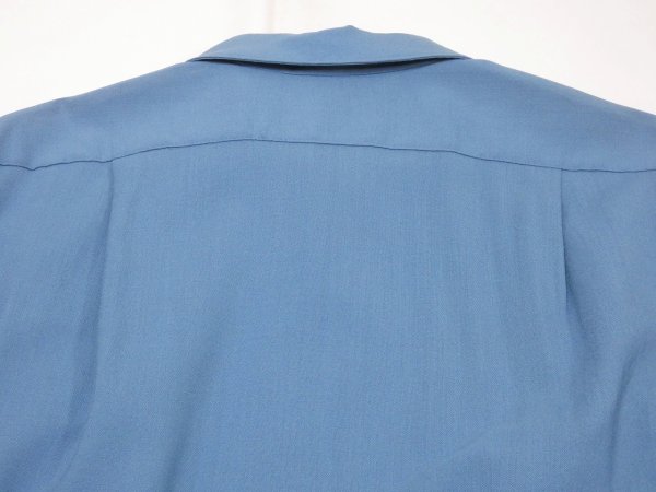 画像10: 60s Pendleton CERULEAN BLUE BOARD SHIRT (10)