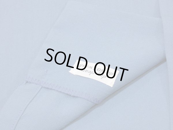 画像8: 60s Pendleton CERULEAN BLUE BOARD SHIRT (8)