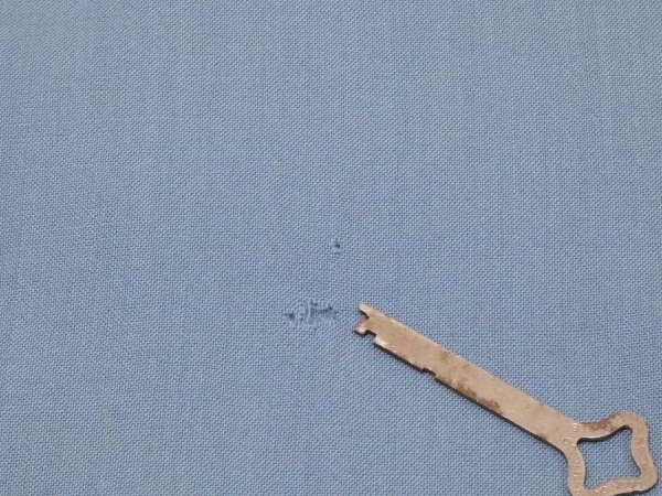 画像12: 60s Pendleton CERULEAN BLUE BOARD SHIRT (12)