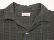 画像4: 60s DAN RIVER COTTON PLAID LOOP COLLAR SHIRT (4)
