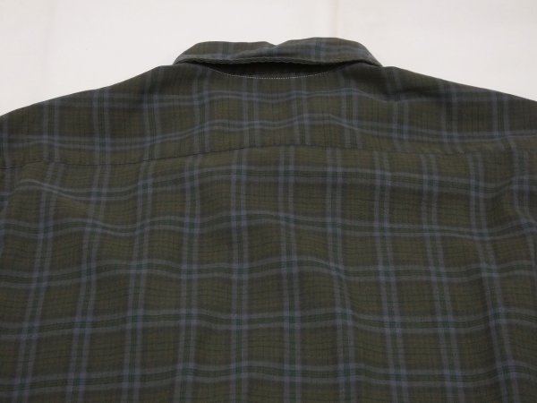 画像9: 60s DAN RIVER COTTON PLAID LOOP COLLAR SHIRT (9)
