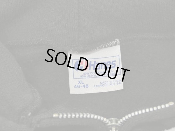 画像3: 80s Hanes FULL ZIP SWEAT HOODIE (3)