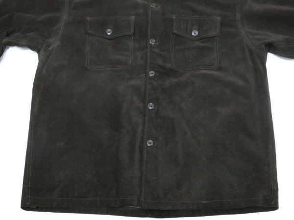 画像5: 90s 00s OLD GAP SUEDE LEATHER SHIRT JACKET (5)