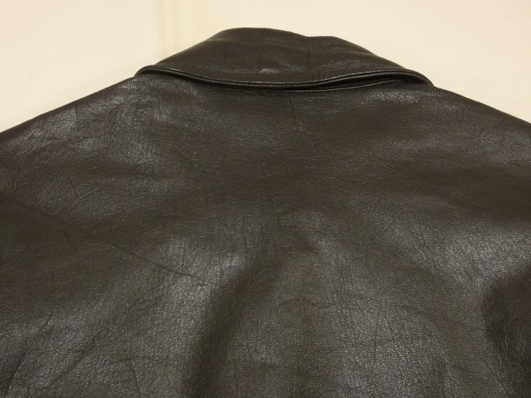 画像10: 80s L.L.Bean A-2 STYLE LEATHER JACKET MADE IN USA (10)