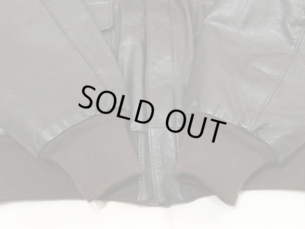 画像7: 80s L.L.Bean A-2 STYLE LEATHER JACKET MADE IN USA (7)