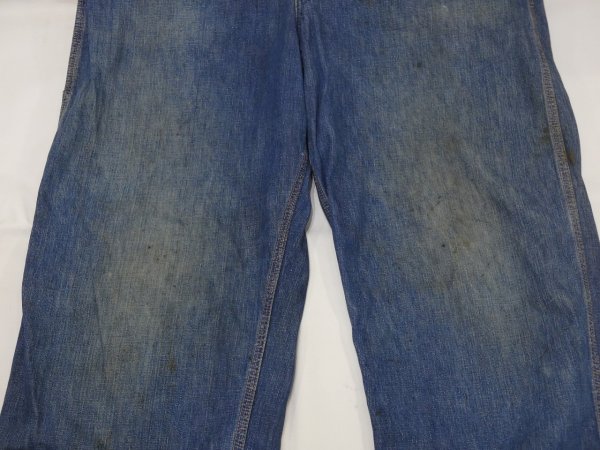 画像8: 50s 60s JC Penney BIG MAC DENIM PAINTER WORK PANTS  (8)