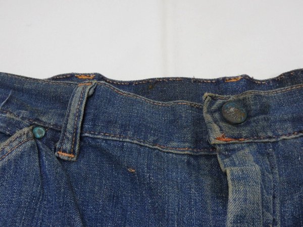 画像5: 50s 60s JC Penney BIG MAC DENIM PAINTER WORK PANTS  (5)