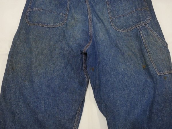 画像12: 50s 60s JC Penney BIG MAC DENIM PAINTER WORK PANTS  (12)