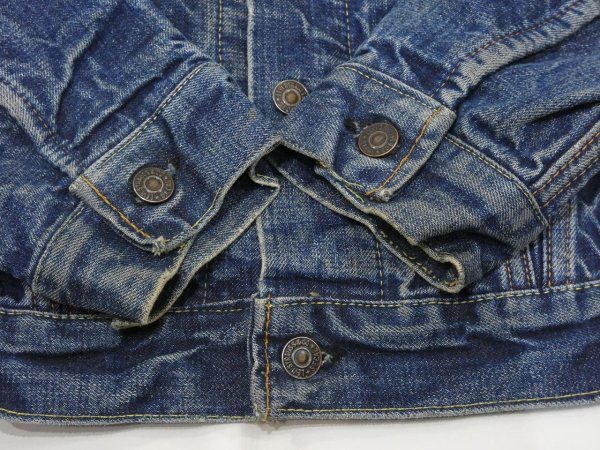 画像8: 60s 70s Levi's 70505-0217 BIG E DENIM JACKET GJ with BLANKET (8)
