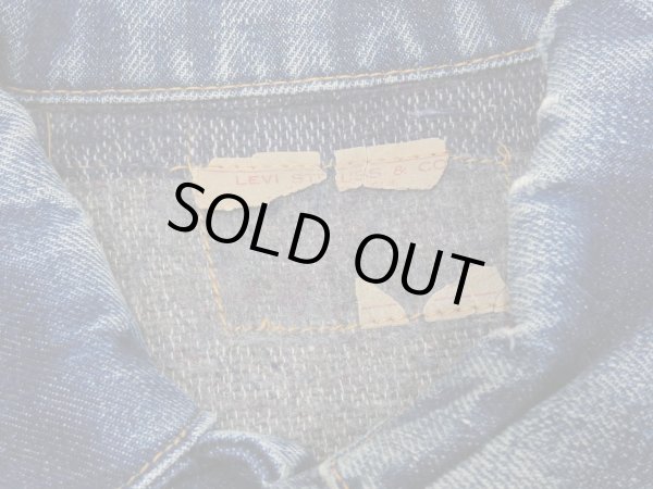 画像3: 60s 70s Levi's 70505-0217 BIG E DENIM JACKET GJ with BLANKET (3)