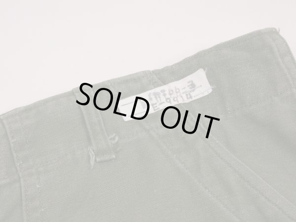 画像5: 60s '64 US ARMY OG-107 COTTON SATEEN UTILITY BAKER PANTS (2) (5)