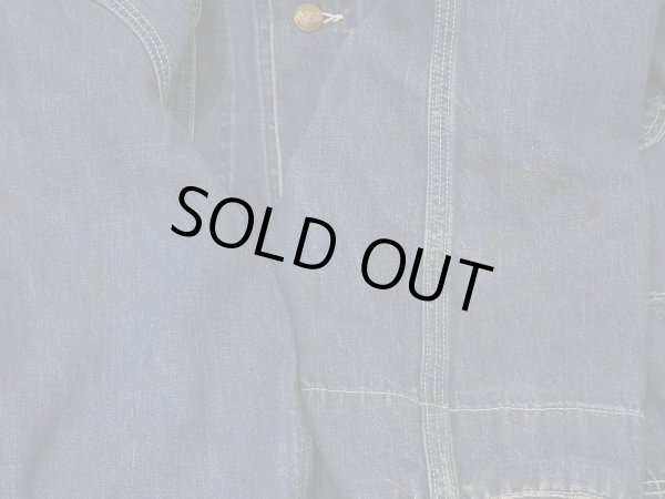 画像10: 50s 60s BLUE BELL DENIM CHORE JACKET COVERALL (2) (10)