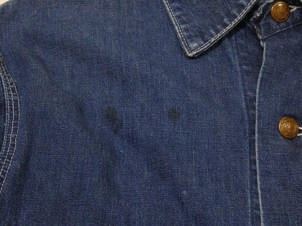 画像5: 50s 60s BLUE BELL DENIM CHORE JACKET COVERALL (2) (5)