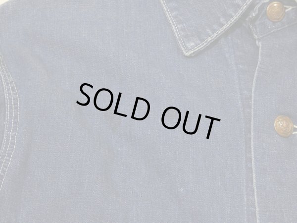 画像5: 50s 60s BLUE BELL DENIM CHORE JACKET COVERALL (2) (5)