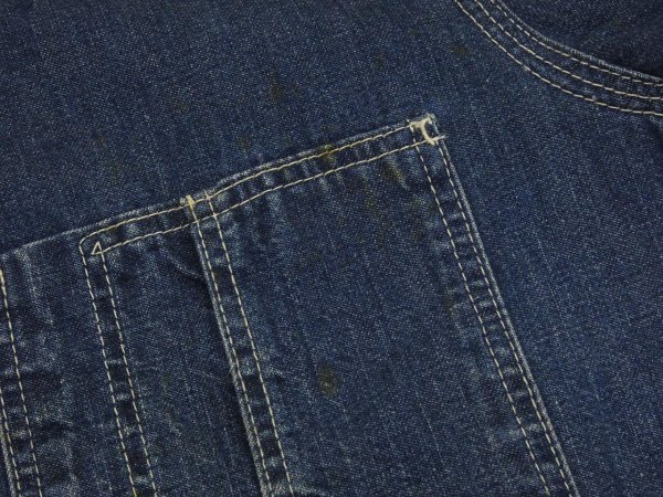 画像6: 50s 60s BLUE BELL DENIM CHORE JACKET COVERALL (2) (6)