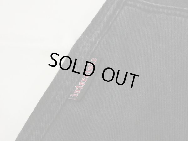 画像7: 90s 00s Interstate IS WIDE LOOSE BAGGY BLACK DENIM PANTS (7)